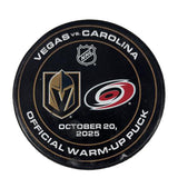 VGK vs CAR Warm-Up Puck - 10/20/25