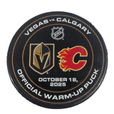 VGK vs CGY Warm-Up Puck - 10/18/25