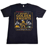 Vegas Golden Knights 2026 Western Conference Final Pixelated Knight T-Shirt