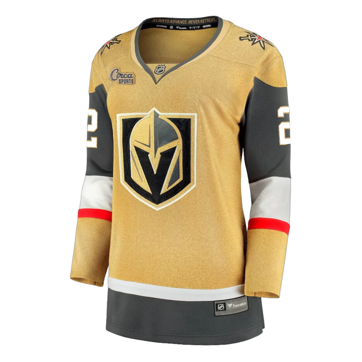 Vegas Golden Knights Fanatics Breakaway Women's Zach Whitecloud Home Jersey