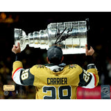 Vegas Golden Knights William Carrier Autographed Stanley Cup Photo