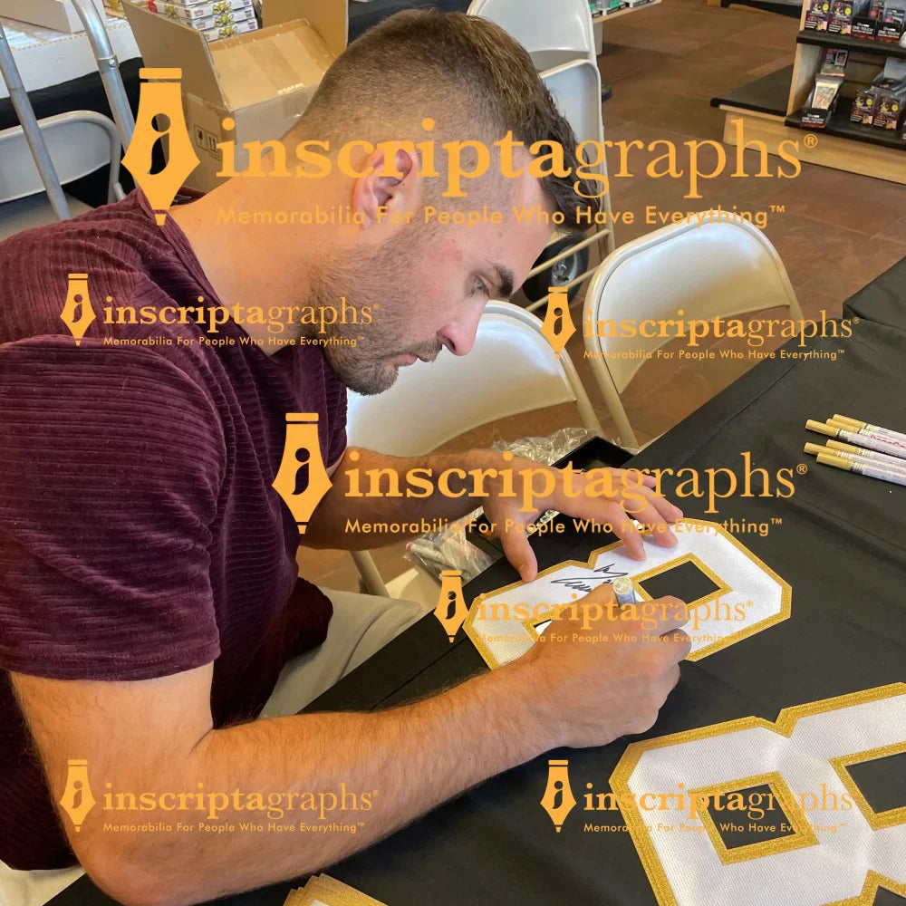 Vegas Golden Knights William Carrier Autographed Stanley Cup Champions Hockey Puck