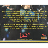 William Karlsson Signed 11x14 Stanley Cup Parade Speech Photo #D/271 Framed Vegas Golden Knights IGM COA Autograph