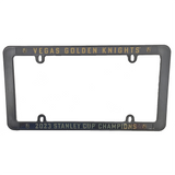 Vegas Golden Knights 2023 Stanley Cup Champions Plastic License Plate Frame