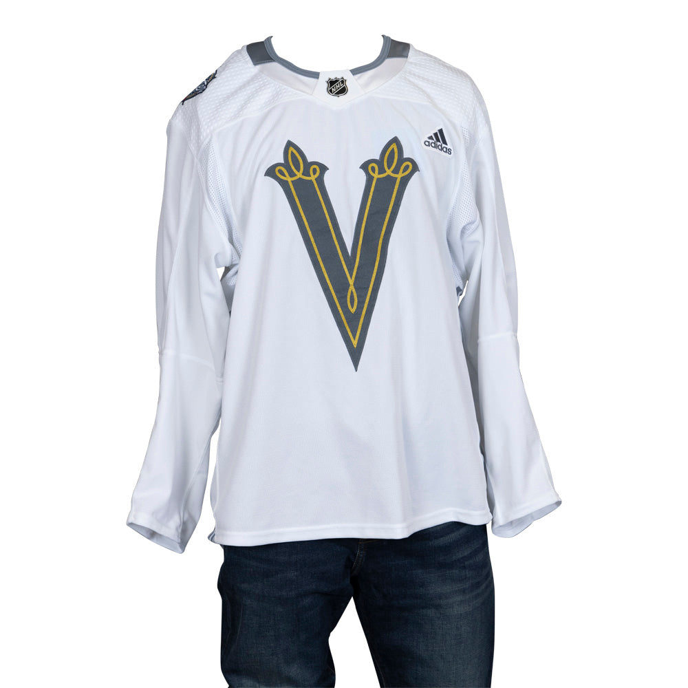 Vegas Golden Knights Winter Classic White Practice Jersey