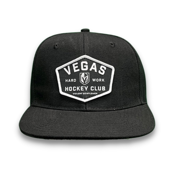 VGK Vegas Hard Work Patch Hat - Black