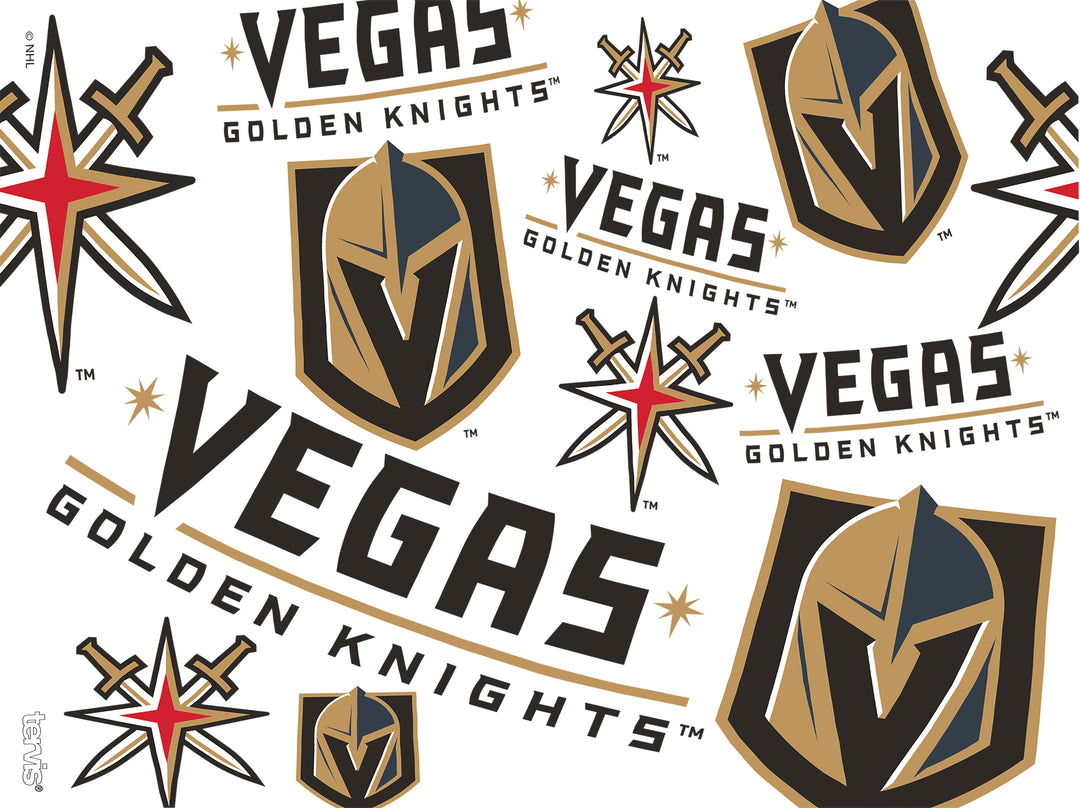 Vegas Golden Knights All Over Logo 24oz Travel Cold Cup