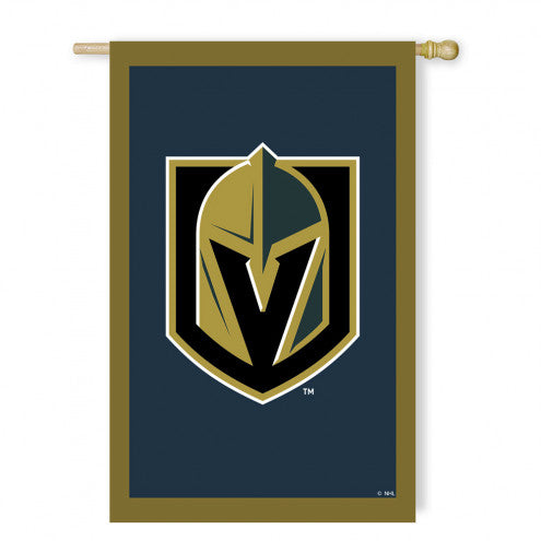 Vegas Golden Knights 2-Sided Applique Flag - VegasTeamStore