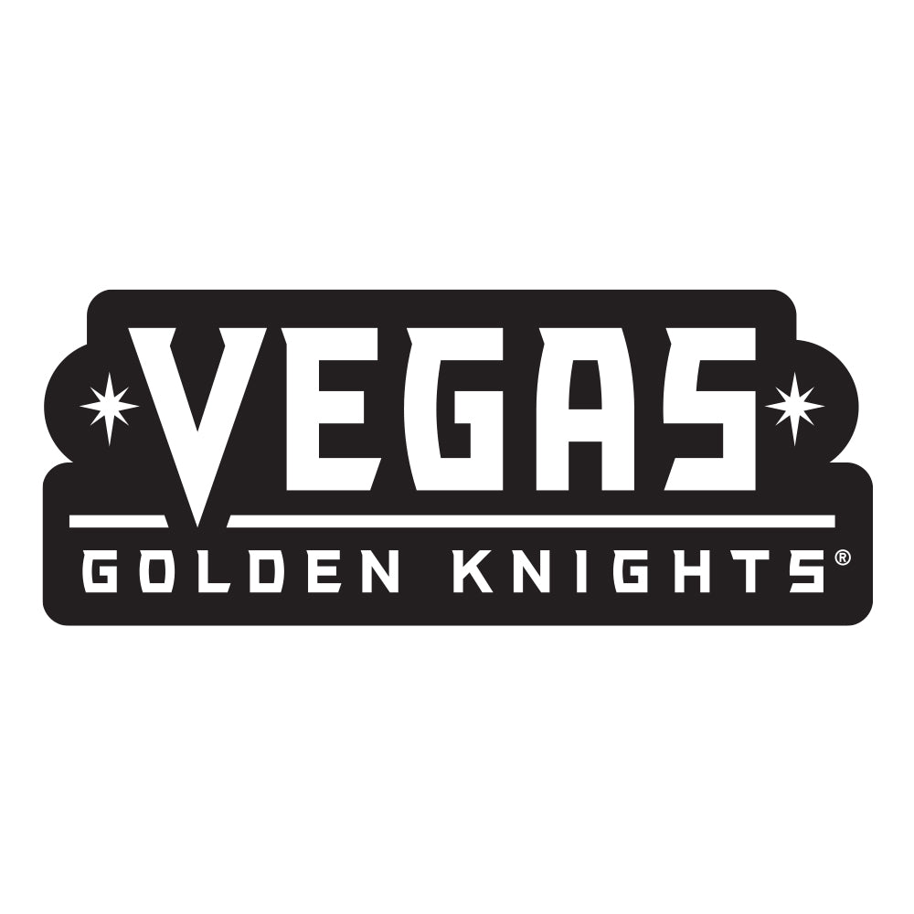 Vegas Golden Knights Wordmark White Logo Lapel Pin