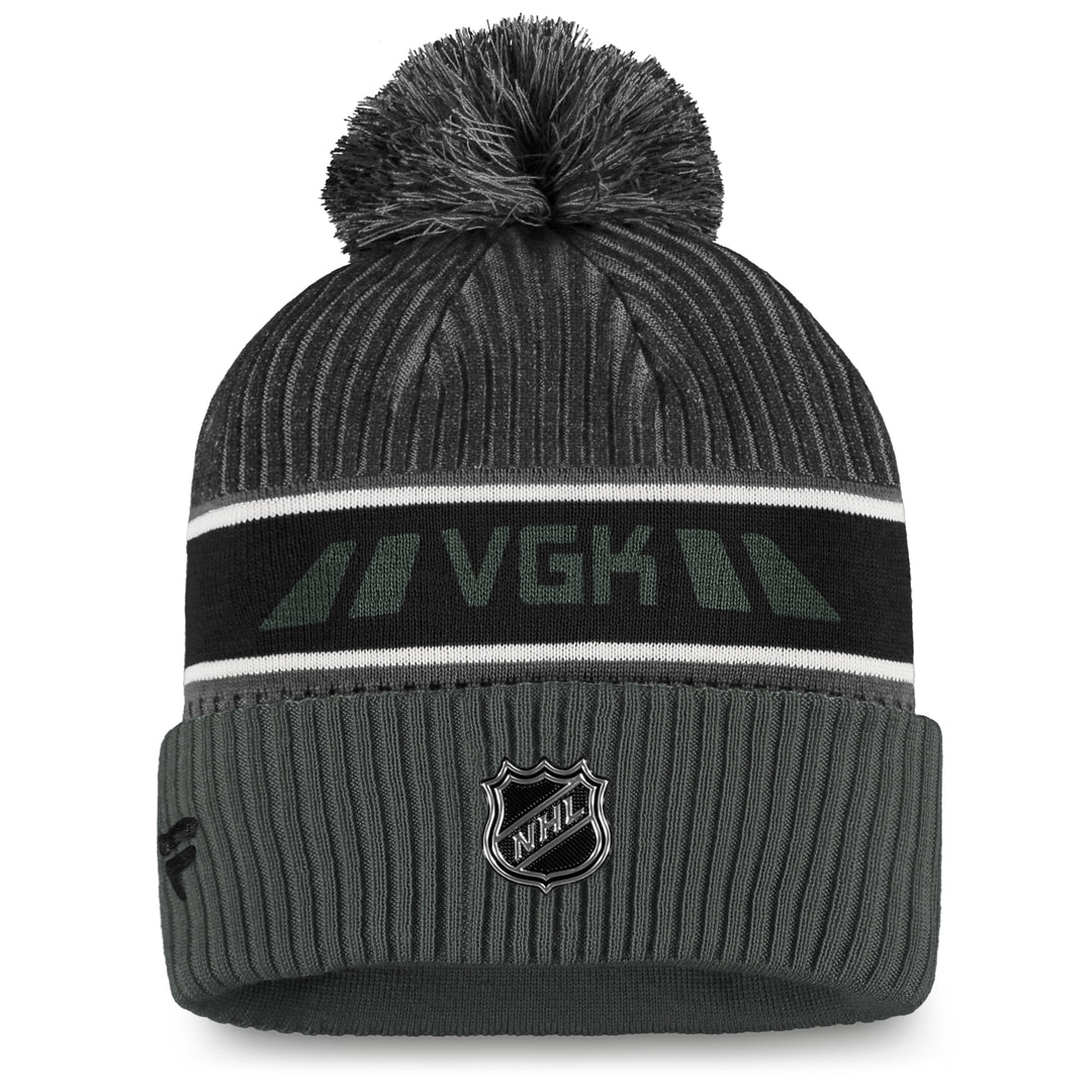 Vegas Golden Knights Fanatics Authentic Pro Knit Hat with Pom