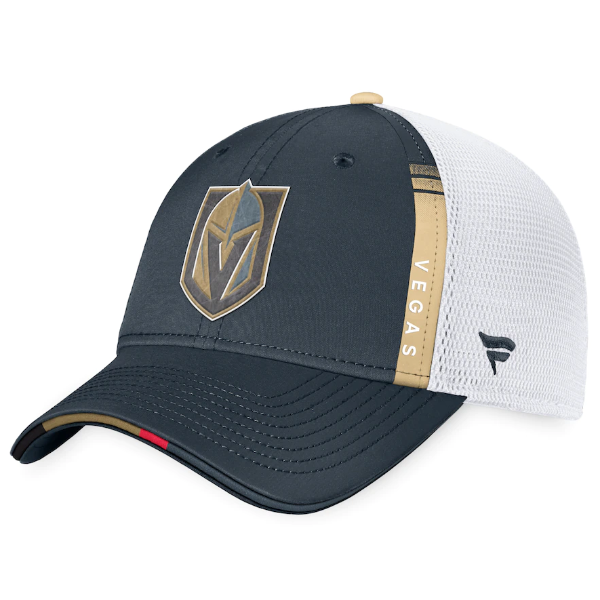 Vegas Golden Knights 2022 NHL Draft Authentic Pro On Stage Trucker Adjustable Hat