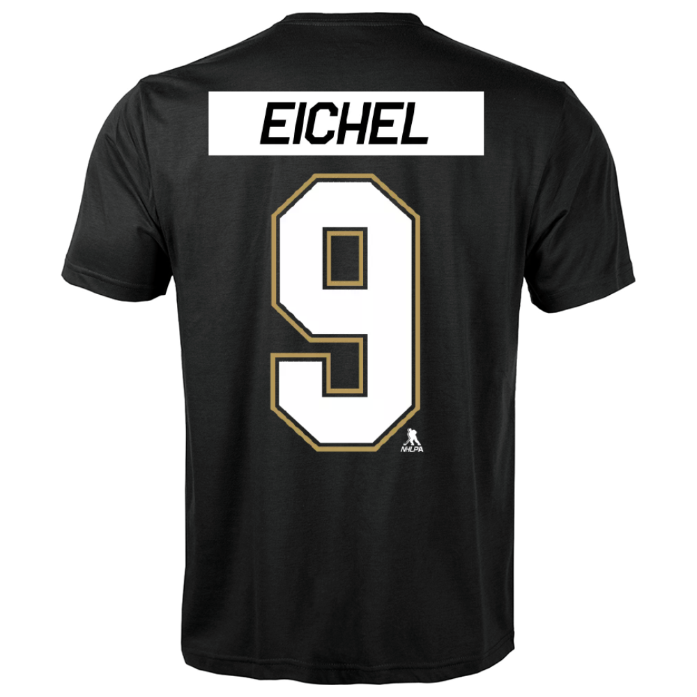 Vegas Golden Knights Jack Eichel Name & Number Tee