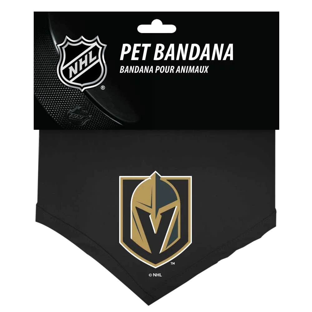 Vegas Golden Knights Emboidered Dog Bandana