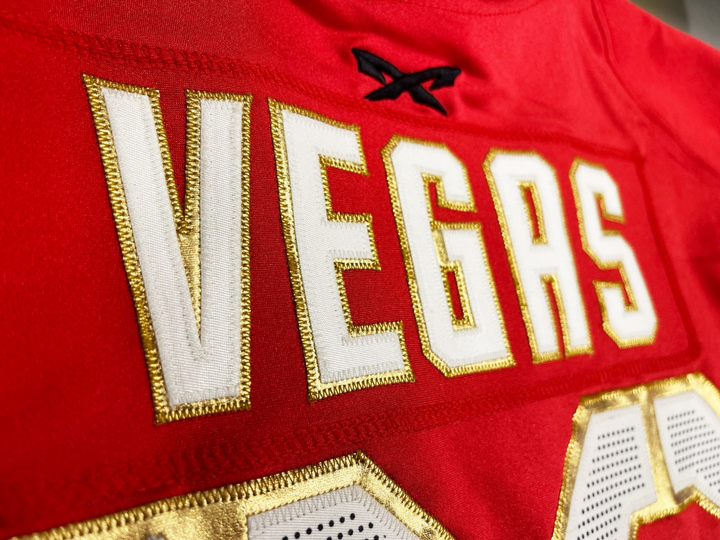 Vegas Knight Hawks Authentic Red Jersey