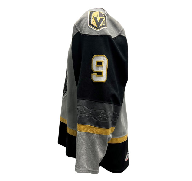 9 Cody Glass: Game-Worn & Signed Silver Jersey – Vegas Team Store