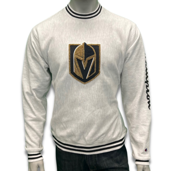Vegas Golden Knights Reverse Weave Crew Sweatshirt