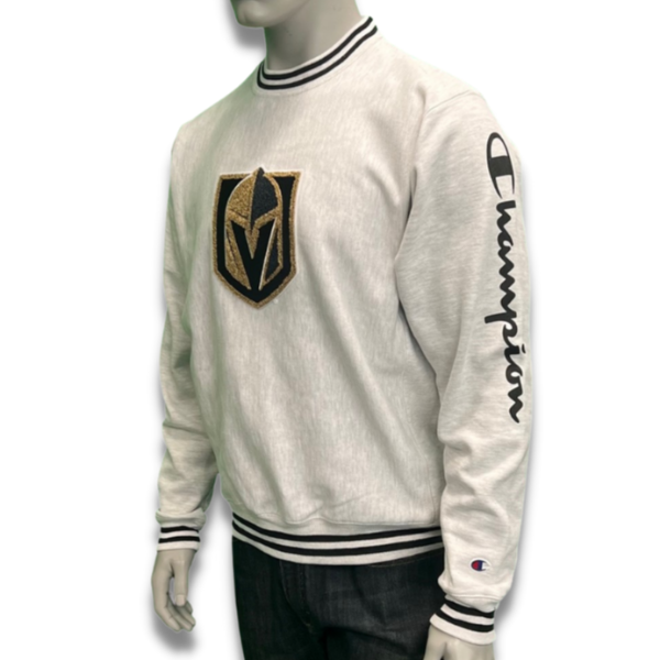 Golden Team Vegas Reverse Vegas Knights Champion – Weave Store Crew Sweatshirt