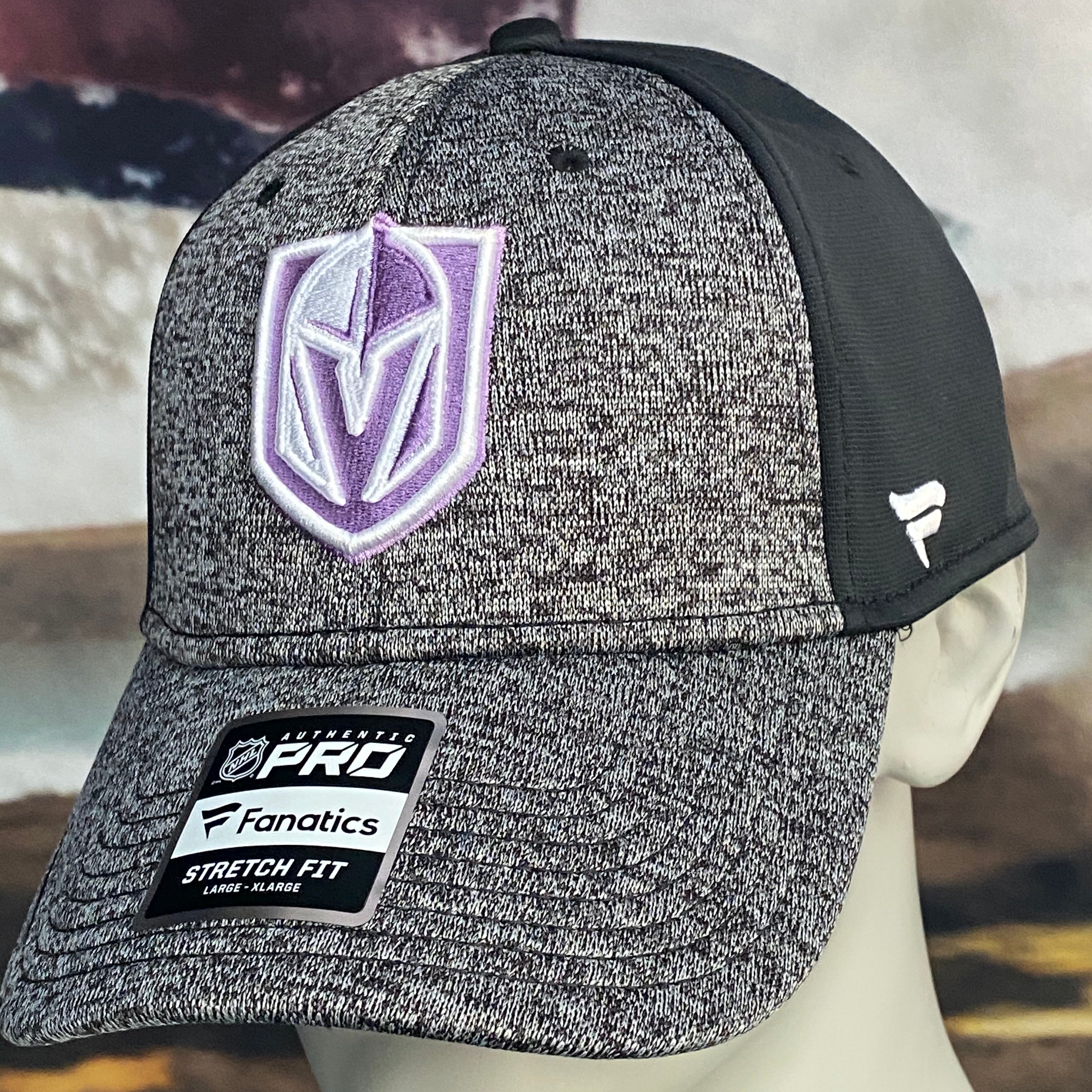 VGK Hockey Fights Cancer Flex-Fit Hat - VegasTeamStore
