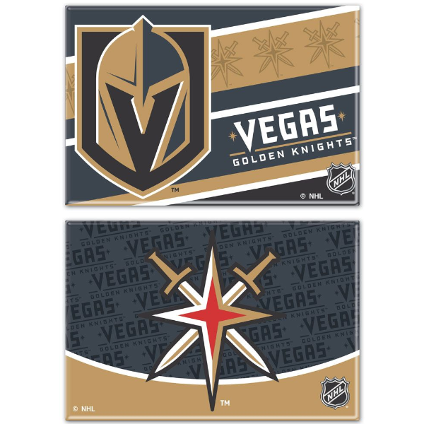 Vegas Golden Knights 2x3 Magnets 2-pack - Vegas Team Store