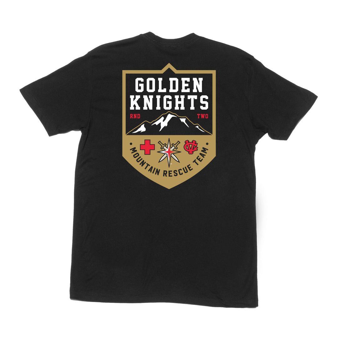 Vegas Golden Knights Round 2 Mountain Rescue Team VGHC T-shirt - Vegas Team Store