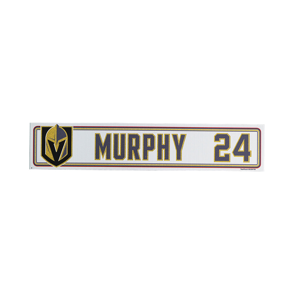 #24 Ryan Murphy Locker Nameplate - Away - 911197