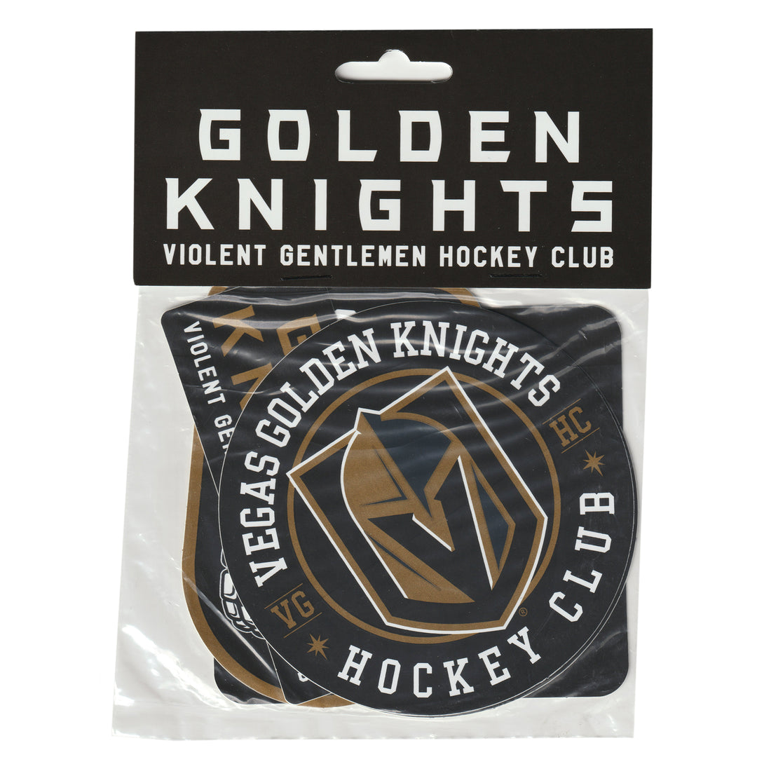 Vegas Golden Knights Sticker Pack - Vegas Team Store