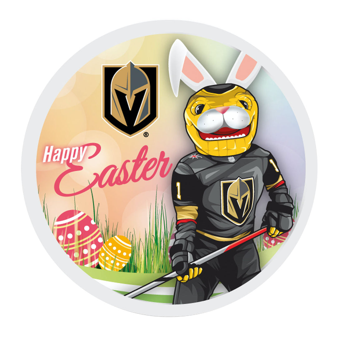 Vegas Golden Knights Happy Easter Souvenir Puck - VegasTeamStore